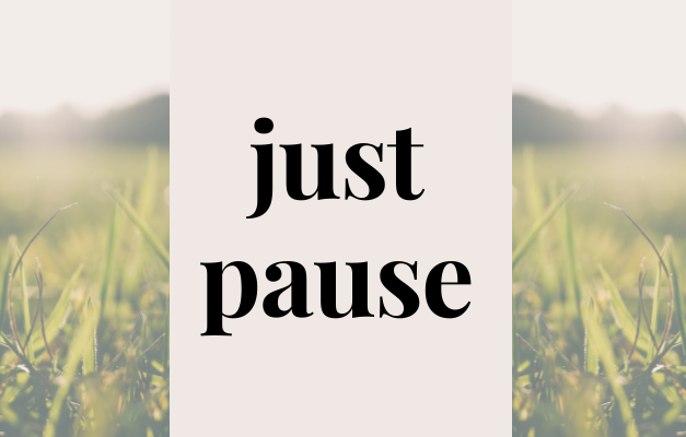 Just Pause